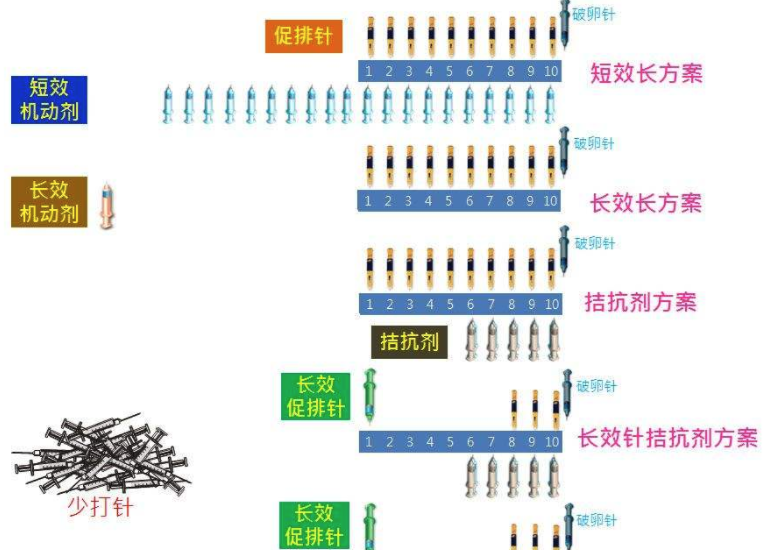 促排卵方案选择