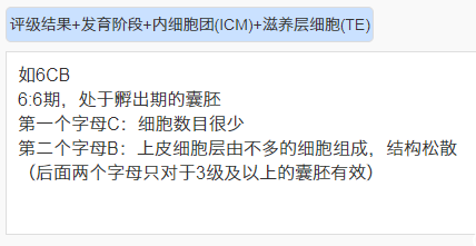 6cb囊胚是什么意思