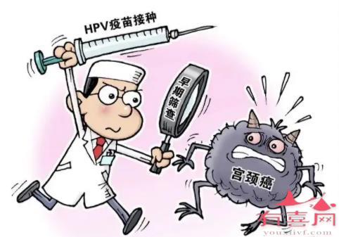 接种HPV疫苗降低患宫颈癌概率